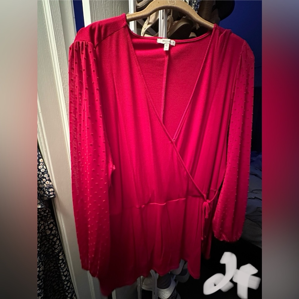 Women’s red top